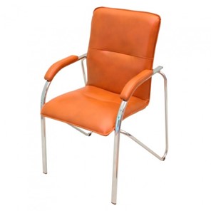 Офисный стул Самба СРП-036МП Эмаль оранжевый в Нижнекамске - предосмотр