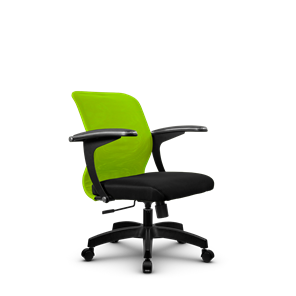 Компьютерное кресло SU-M-4/подл.160/осн.001, Зеленый/Черный в Казани