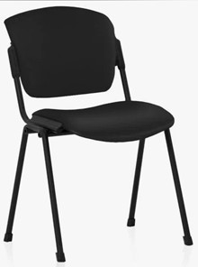 Офисное кресло ERA BLACK V4 кожзам черный в Набережных Челнах