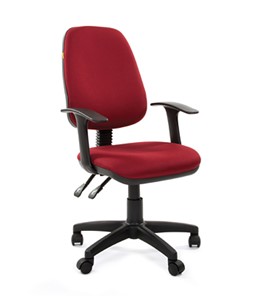 Компьютерное кресло CHAIRMAN 661 Ткань стандарт 15-11 красная в Набережных Челнах