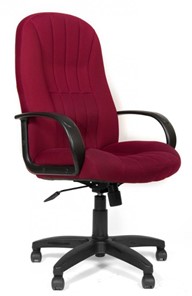 Кресло CHAIRMAN 685, ткань TW 13, цвет бордо в Нижнекамске