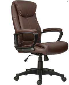 Компьютерное кресло BRABIX "Enter EX-511", экокожа, коричневое, 531163 в Нижнекамске - предосмотр