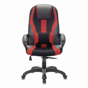 Компьютерное кресло Brabix Premium Rapid GM-102 (экокожа/ткань, черное/красное) 532107 в Нижнекамске
