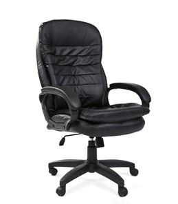 Офисное кресло CHAIRMAN 795 LT, экокожа, цвет черный в Альметьевске
