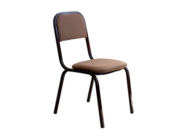 Офисный стул M2 См03, Ткань коричневая/Опоры черные в Набережных Челнах