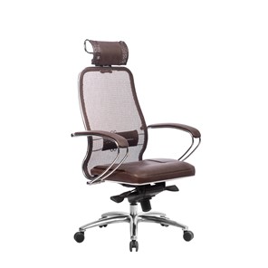 Офисное кресло Samurai SL-2.04, темно-коричневый в Нижнекамске - предосмотр