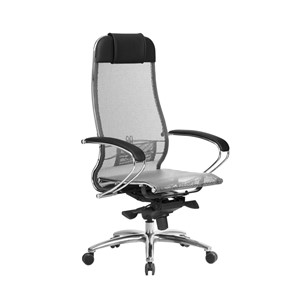 Кресло компьютерное Метта Samurai S-1.04, серый в Нижнекамске