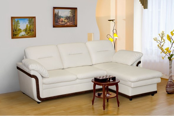 Угловой диван Лион (с оттоманкой) в Альметьевске - изображение