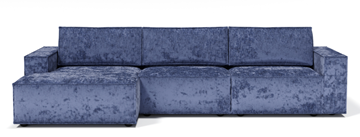 Угловой диван с оттоманкой Лофт 357х159х93 (НПБ/Тик-так) в Зеленодольске