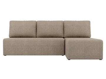 Угловой диван с оттоманкой Поло, Корфу 03 (рогожка) в Нижнекамске - предосмотр 1