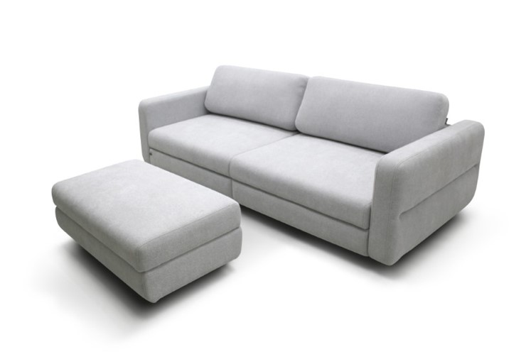 Модульный диван с пуфом Марко (м6,1+м3д+м3ящ+м6,1+м13) в Нижнекамске - изображение 1