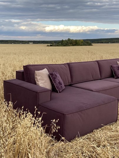 Угловой диван с оттоманкой Суаве в Нижнекамске - изображение 8