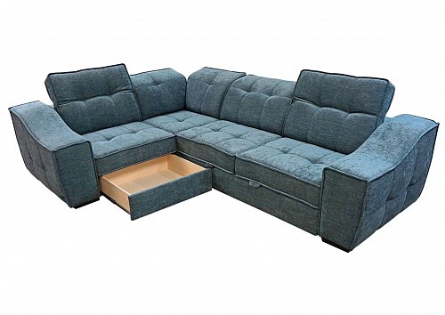 Угловой диван N-11-M ДУ (П1+ПС+УС+Д2+П1) в Набережных Челнах - изображение 1