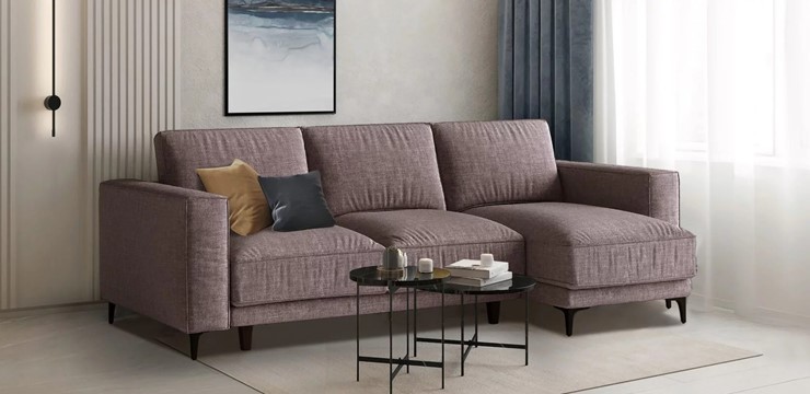 Угловой диван с оттоманкой Ромео в Нижнекамске - изображение 4