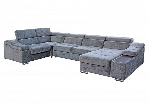 Угловой диван N-0-M П (П1+ПС+УС+Д2+Д5+П2) в Набережных Челнах - изображение
