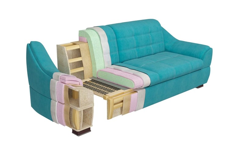 Прямой диван Антарес 1 в Альметьевске - изображение 14