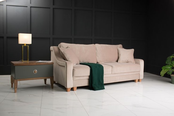 Прямой диван BERGE DREAM 2300х960 в Набережных Челнах - изображение 4