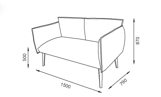Прямой диван Брайтон 7 в Нижнекамске - изображение 2