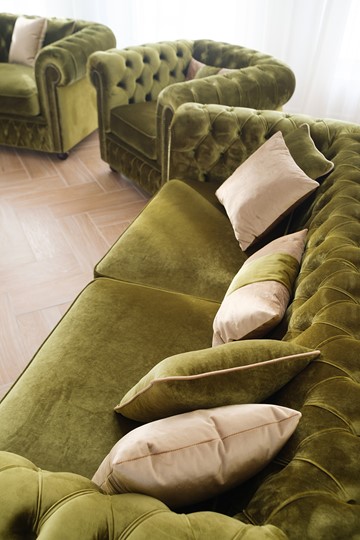 Прямой диван Честер 3М (седафлекс) в Казани - изображение 6