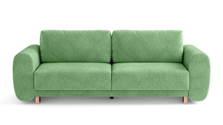 Прямой диван Фабио, велюр киото олива в Нижнекамске - изображение 4