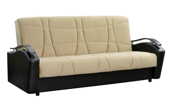Прямой диван Лазурит 5 Стеганый в Нижнекамске - изображение