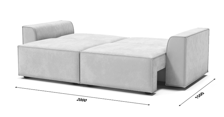 Прямой диван Лофт БЛ1-БП1 (НПБ/Еврокнижка) в Нижнекамске приобрести подоступной стоимости за 61887 р - Дом Диванов