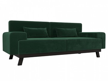 Прямой диван Мюнхен, Зеленый (велюр) в Набережных Челнах