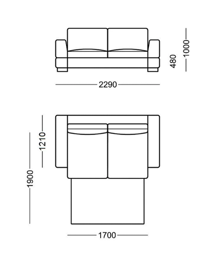 Прямой диван Поло в Набережных Челнах - изображение 6