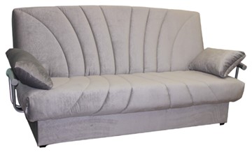 Прямой диван Рио с металлическими подлокотниками в Альметьевске