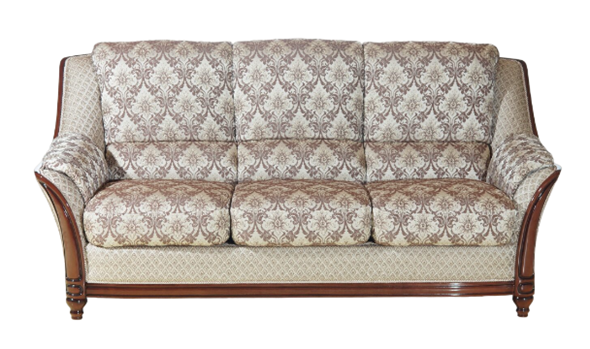 Прямой диван трехместный Женева (Миксотойл) в Набережных Челнах - изображение