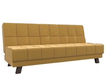 Прямой диван Винсент, Желтый (микровельвет) в Альметьевске