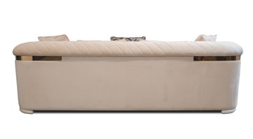 Прямой диван Бурже, с металлическим декором в Нижнекамске - предосмотр 2