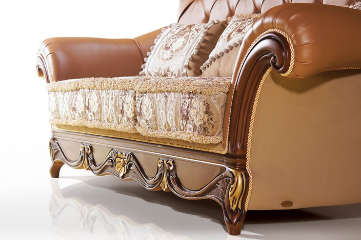 Прямой диван Милан 3-местный, Седафлекс в Альметьевске - изображение 4