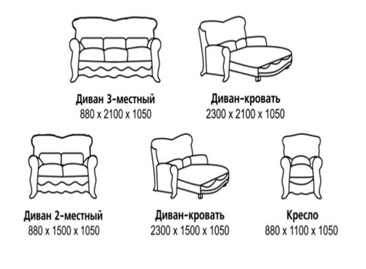 Большой диван Барокко, ДБ3 в Казани - изображение 7
