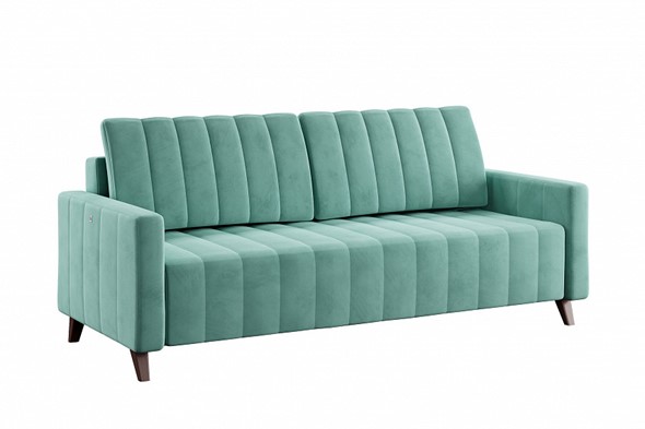 Прямой диван Марк 3т СК, Ультра минт в Альметьевске - изображение