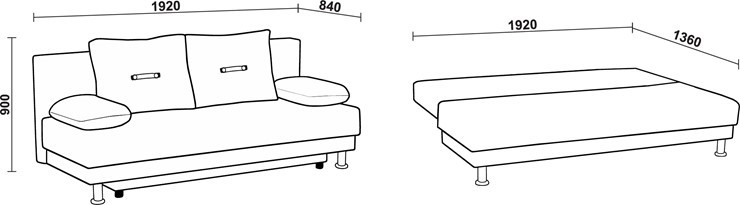 Большой диван Нео 3 Н в Казани - изображение 6