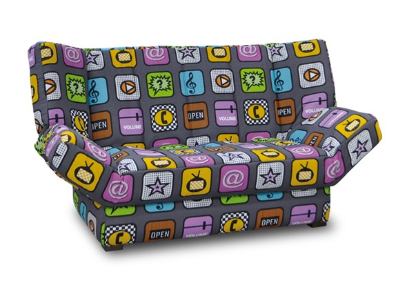 Прямой диван София Люкс пружинный блок в Нижнекамске - изображение