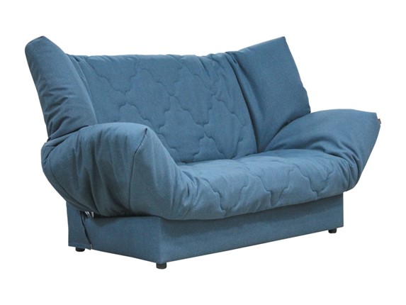 Прямой диван Ивона, темпо7синий в Альметьевске - изображение