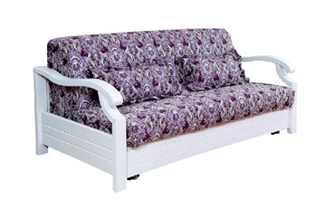 Прямой диван Глория, 1400 ППУ, цвет белый в Набережных Челнах