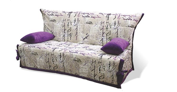 Прямой диван Аккордеон без боковин, спальное место 1200 в Нижнекамске - изображение