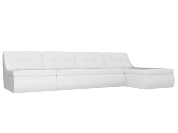 Большой модульный диван Холидей, Белый (экокожа) в Альметьевске - предосмотр