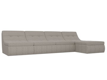 Большой модульный диван Холидей, Корфу 02 (рогожка) в Альметьевске - предосмотр