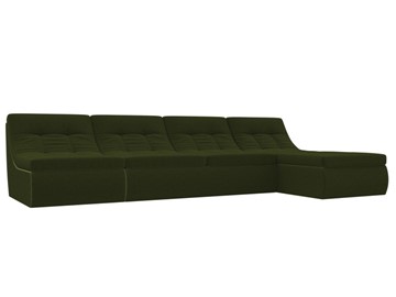Модульный угловой диван Холидей, Зеленый (микровельвет) в Казани