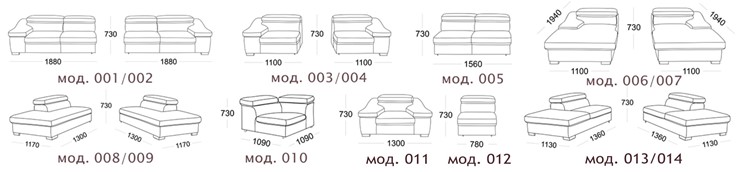 Модульный диван Мюнхен в Нижнекамске - изображение 12