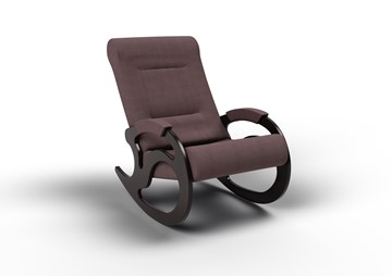 Кресло-качалка Вилла, ткань кофе с молоком 11-Т-КМ в Нижнекамске - предосмотр