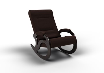 Кресло-качалка Вилла, ткань шоколад 11-Т-Ш в Нижнекамске