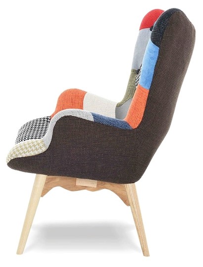 Кресло 917 лоскутный микс в Альметьевске - изображение 3