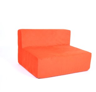 Кресло бескаркасное Тетрис 100х80х60, оранжевое в Казани