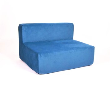 Кресло бескаркасное Тетрис 100х80х60, синий в Казани