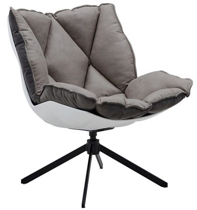Кресло DC-1565D Grey / ноги металл в Нижнекамске - изображение